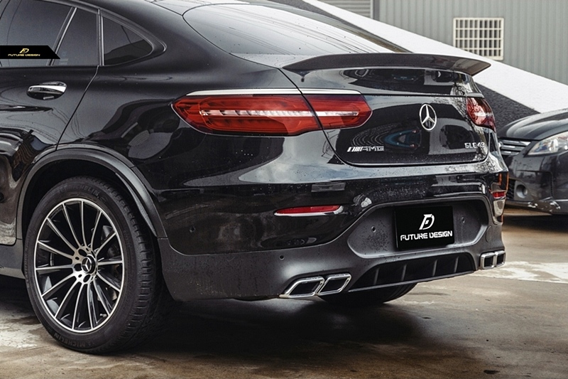 C253 GLC Coupe - 63 style Carbon Trunk Spoiler_003